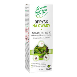 Koncentrat 100 EC do oprysku na komary, kleszcze i muchy - 40 ml VACO GREEN GARDEN