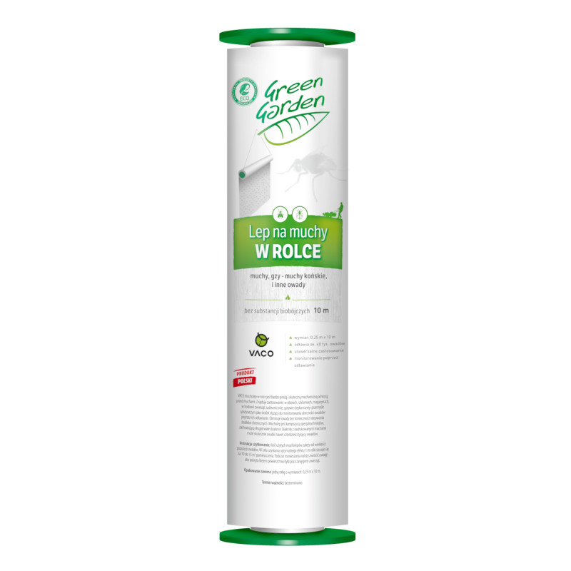 VACO GREEN GARDEN Lep na muchy w rolce (10m x 25cm) - 1szt. 5907596406474