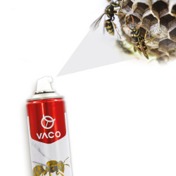 Spray na osy szerszenie Zasięg do 5,5 metra 400ml VACO MAX