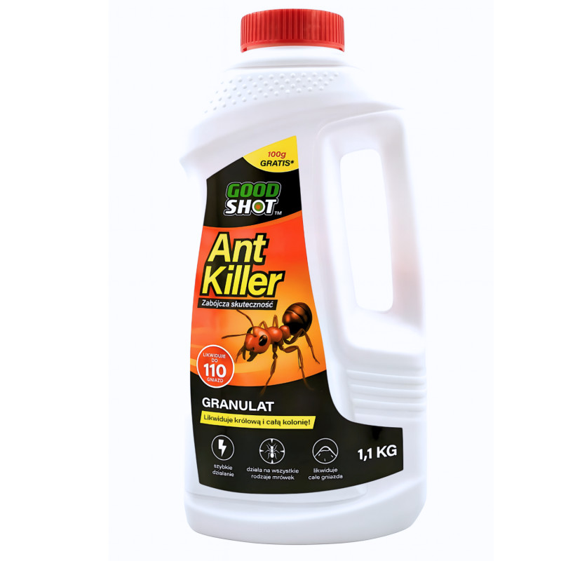 Preparat na Mrówki NanoGranulat Trutka na Mrówki 1,1kg GOODSHOT 5901821954082