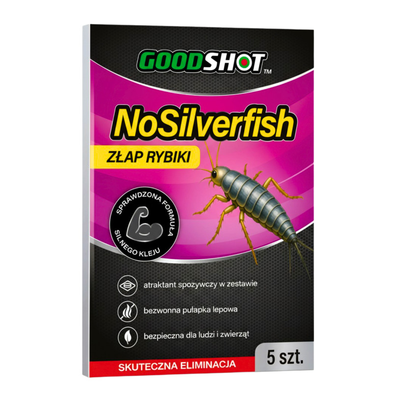 Zestaw pułapka na rybiki lep na rybiki GOODSHOT 5szt.