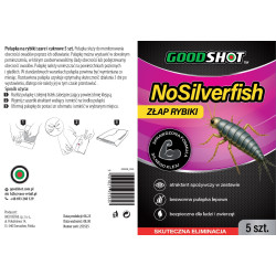 Zestaw pułapka na rybiki lep na rybiki GOODSHOT 5szt.