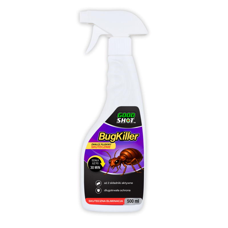 Preparat na pluskwy środek na pluskwy płyn na pluskwy GOODSHOT 500ml 5901821955591
