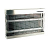 Lampa ECONOMY nierdzewna 2x15W