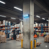 Lampa rażąca EXOCUTOR 30W Stal nierdzewna 2x15W