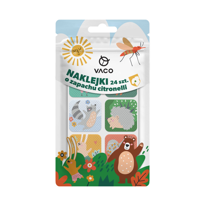 VACO KIDS Naklejki na komary - 24 szt. 5901821956574