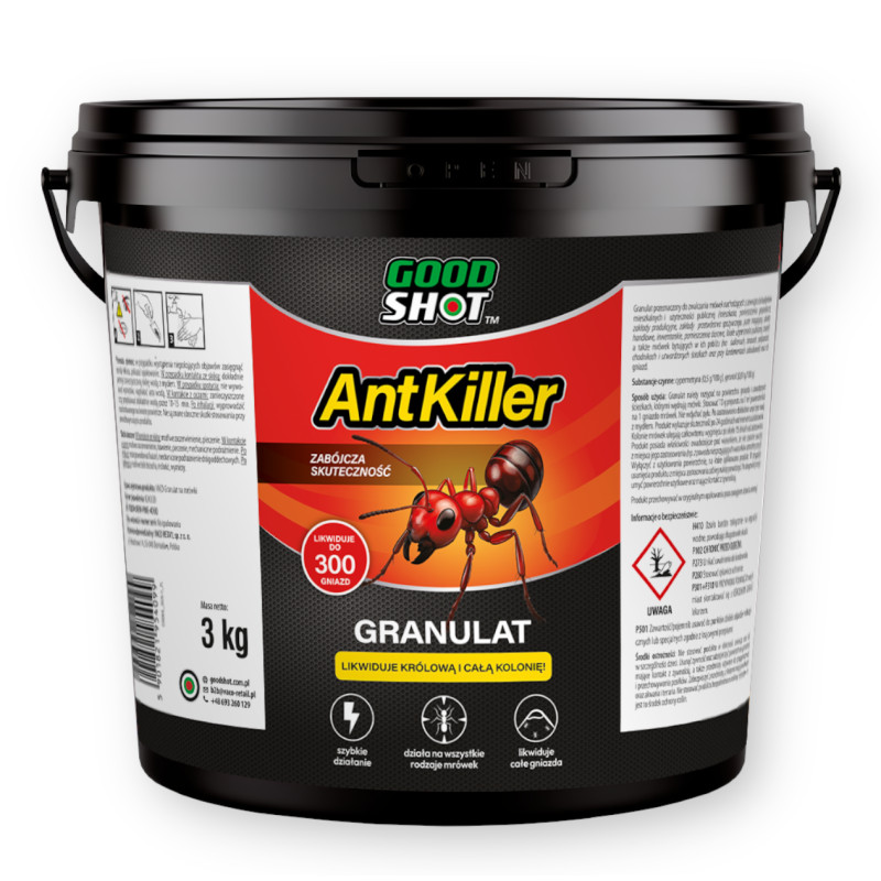 GOODSHOT AntKiller Proszek na mrówki 2,5 kg