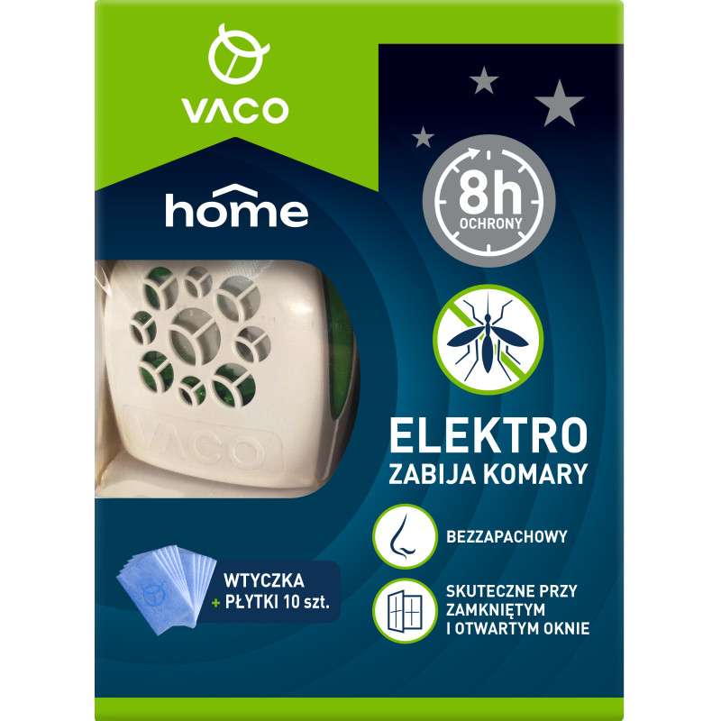 VACO HOME Elektro + płytki na komary - 10 szt. 5901821950732