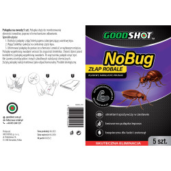 Pułapka na pluskwy NoBug - 5 szt. GOODSHOT 5901821955782
