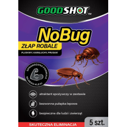 Pułapka na pluskwy NoBug - 5 szt. GOODSHOT 5901821955782
