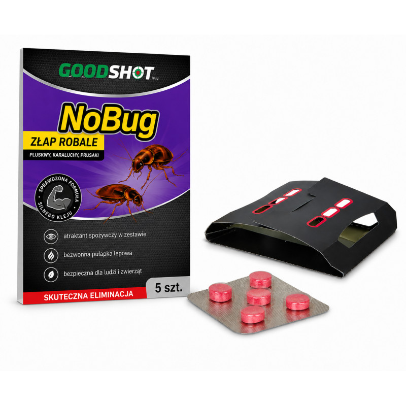 Pułapka na pluskwy NoBug - 5 szt. GOODSHOT 5901821955782