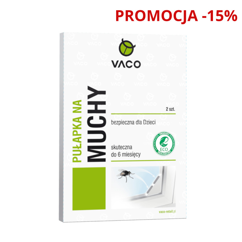 VACO ECO Pułapka okienna na muchy (narożna) 2szt. 5901821957663