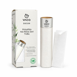 VACO DECOR TUBE Pułapka na mole 2w1 (1 tuba + 2 wkłady) - 1 szt. 5908027000346