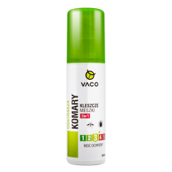 VACO Płyn na komary, kleszcze i meszki (pump spray) - 100ml 5907596406856