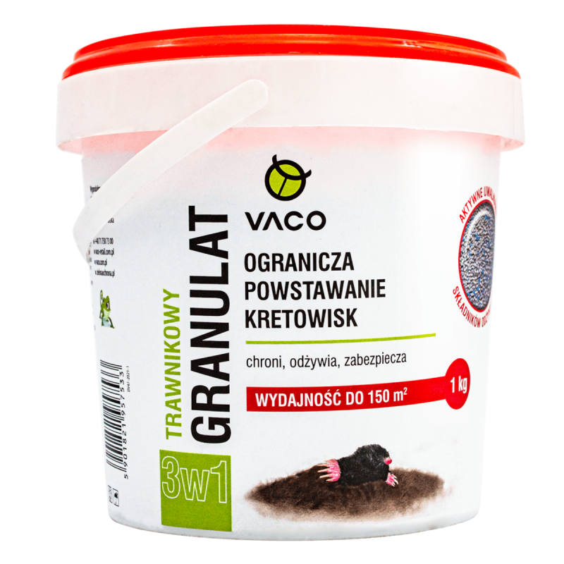 VACO ECO Skuteczny nawóz ograniczający powstawanie kretowisk 1kg 5901821957533