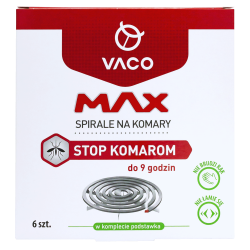 VACO Spirale na komary MAX (nie łamią się) - 6szt. 5901821958455