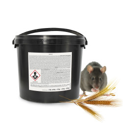 Trutka na myszy i szczury wiadro 5kg granulat VACO PRO 5901821959292