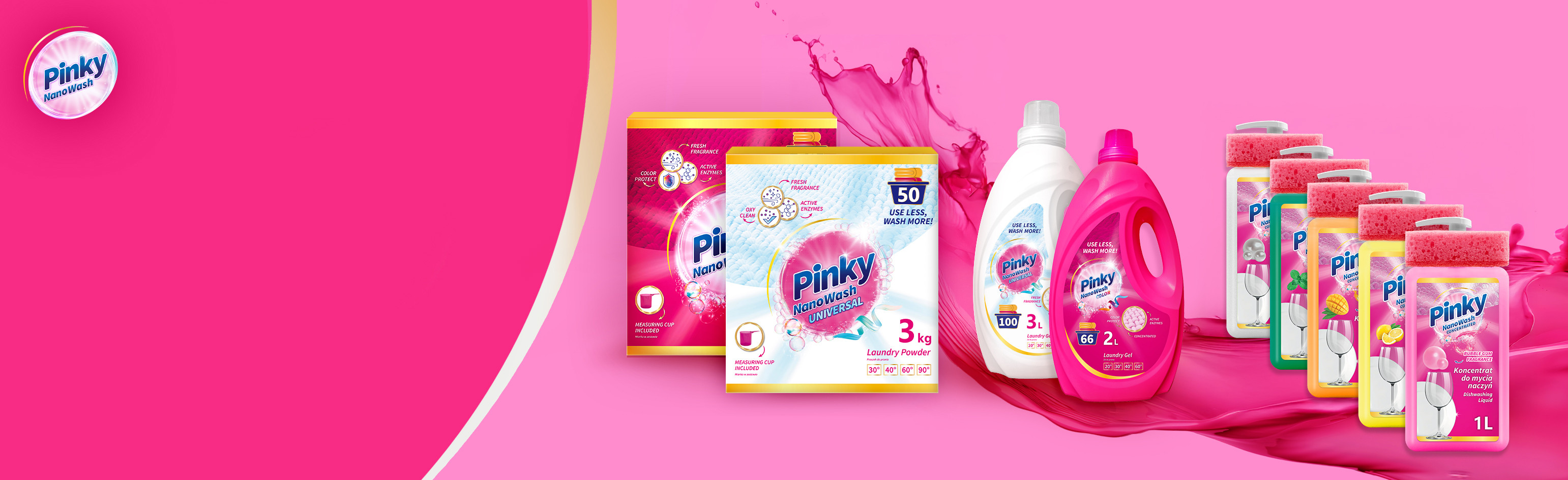 Pinky - bo czystość jest w modzie.